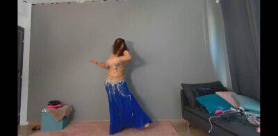 Busty Cam Girl Belly Dancing Strip - sunporno.com