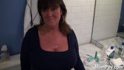 Rhonda - 50yo MILF Gives Behind the Scenes Blowjob - sunporno.com - Usa