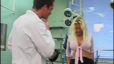 Beautiful blonde fucked by the family doctor's big cock - sunporno.com - Germany