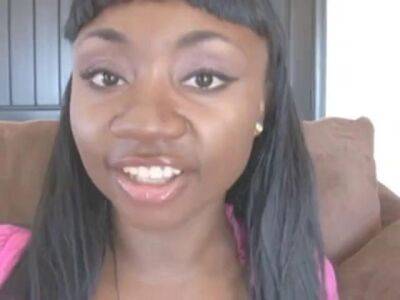 Tequila Ebony Babe Got White Creampie - sunporno.com