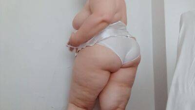 Sbbw my big belly obesity and narrower underwear I - sunporno.com