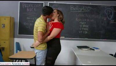 My busty professor teach me how to be nice to ladies - sunporno.com