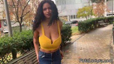 " Brazilian Tina Fire with huge tits" - sunporno.com - Brazil