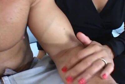 Asian milf Kitty Langdon fucking hard with cum on her pussy - sunporno.com